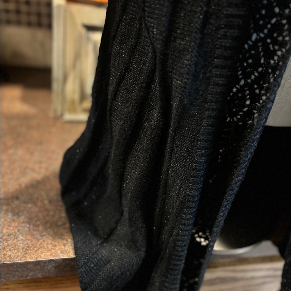 Valerie Stevens Black Women's Cardigan - Picture 4 of 5